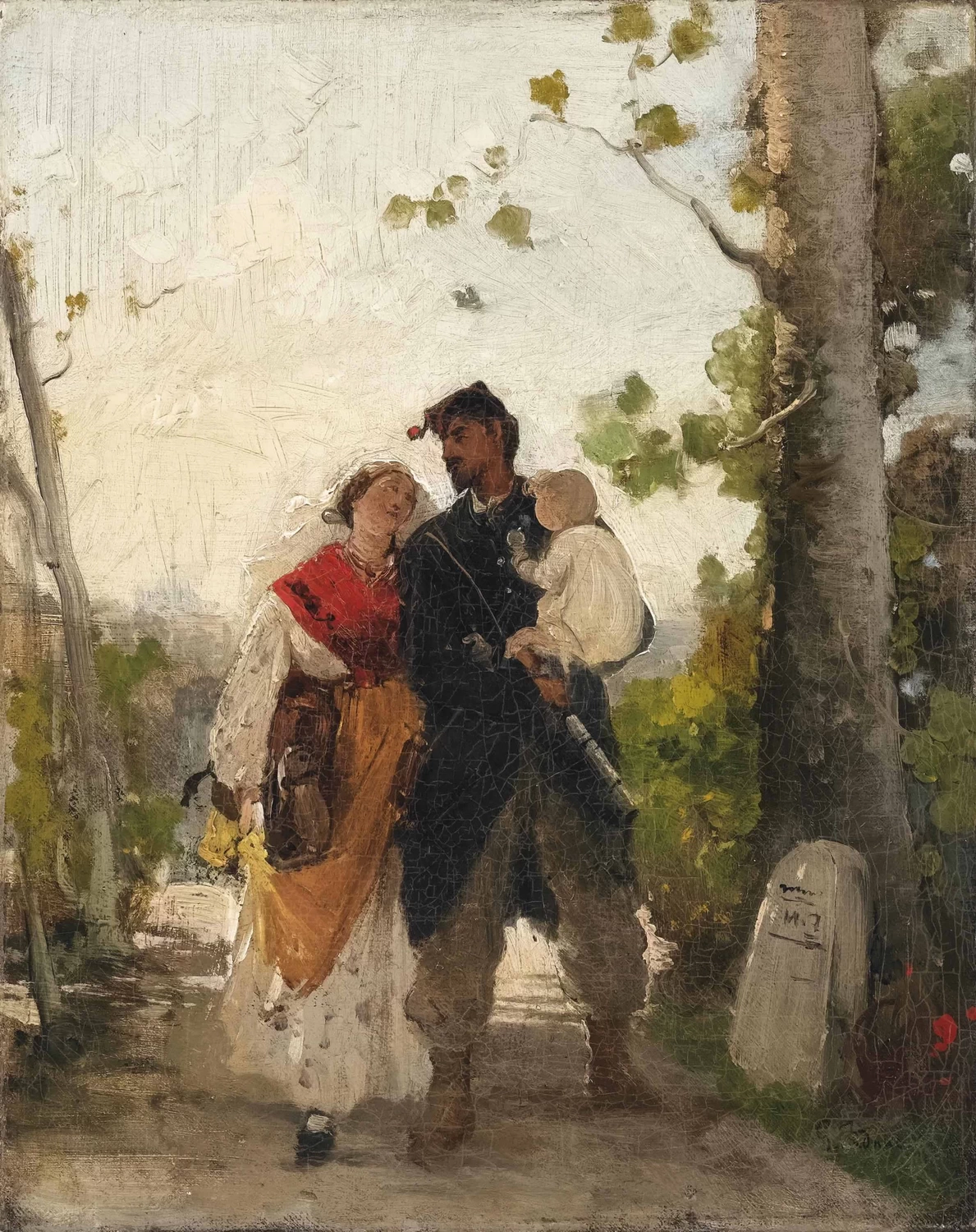 Il ritorno dal campo - 1869